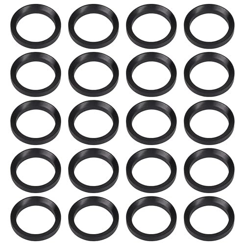 Generic 5/8'' x 24 Crush Washer for .308, 300 Blackout, Tapered Crush Washers for 5/8x24 Thread Stainless Steel, Pack of 20