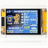 Zorvionix NM Miner Upgrade 1001KH/s Bitcoins Solo Miner with 2.8" Color Display, ESP32-WROOM-32 DIY BTC Lottery Miner for Home Use, High Hashrate Low Power Consumption