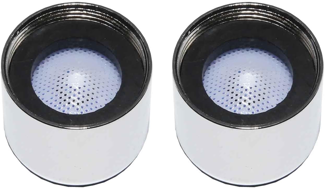 LOWENERGIE Replacement tap spout Aerator Nozzle - 22mm Female Thread (high Pressure) 6l. Pack Sizes (2)