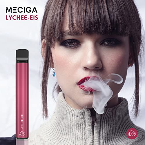 MECIGA Einweg E Zigarette ohne Nikotin, Vape Stick 1000 Züge, 3 Stücke 900 mAh Einweg Shisha mit Fruchtgeschmack, Einweg… – Bild 7