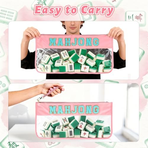 Funda vacía para Mahjong con lector para Mahjong americano miniatura 2