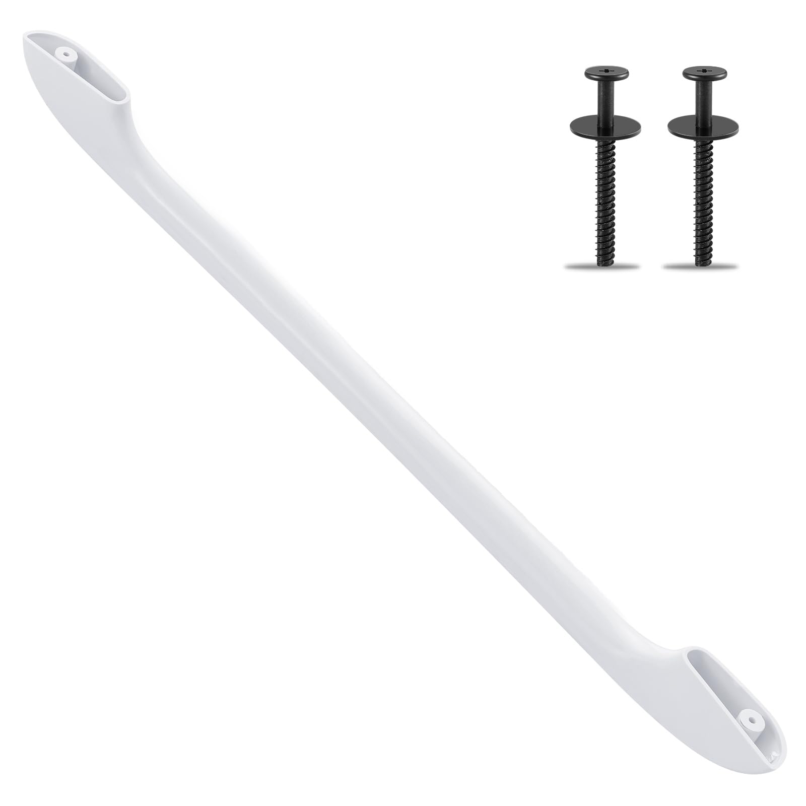 Upgraded 316443601 Oven Door Handle Replacement Compatible with Kenmore Frigidaire Electrolux Electric Oven Range Stove.?Include 2Pcs 316433300 Oven Door Handle Screws?