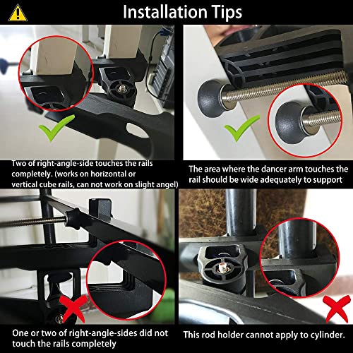 Fishing Rod Holders Boats 2 Pack Large Clamp Opening 360 Degree Adjustable Fish Pole Racks Folding Holder #TOP5