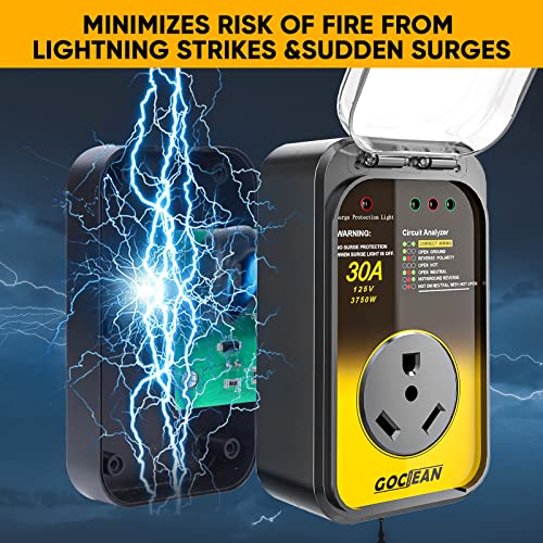 Gociean GN011A Rv Surge Protector 30 Amp thumb #5