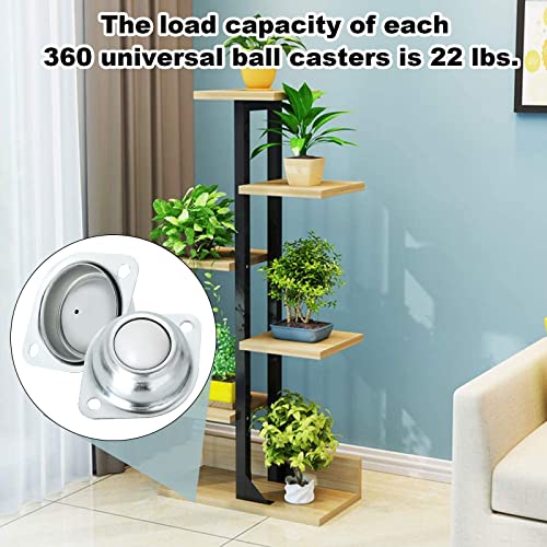 Laniakea LAUS-BALLTRANSFERS-12P-SLR-221014FA 12Pcs 1 Inch Ball Bearing Rollers, Nylon Silenced Ball Transfers thumb #4