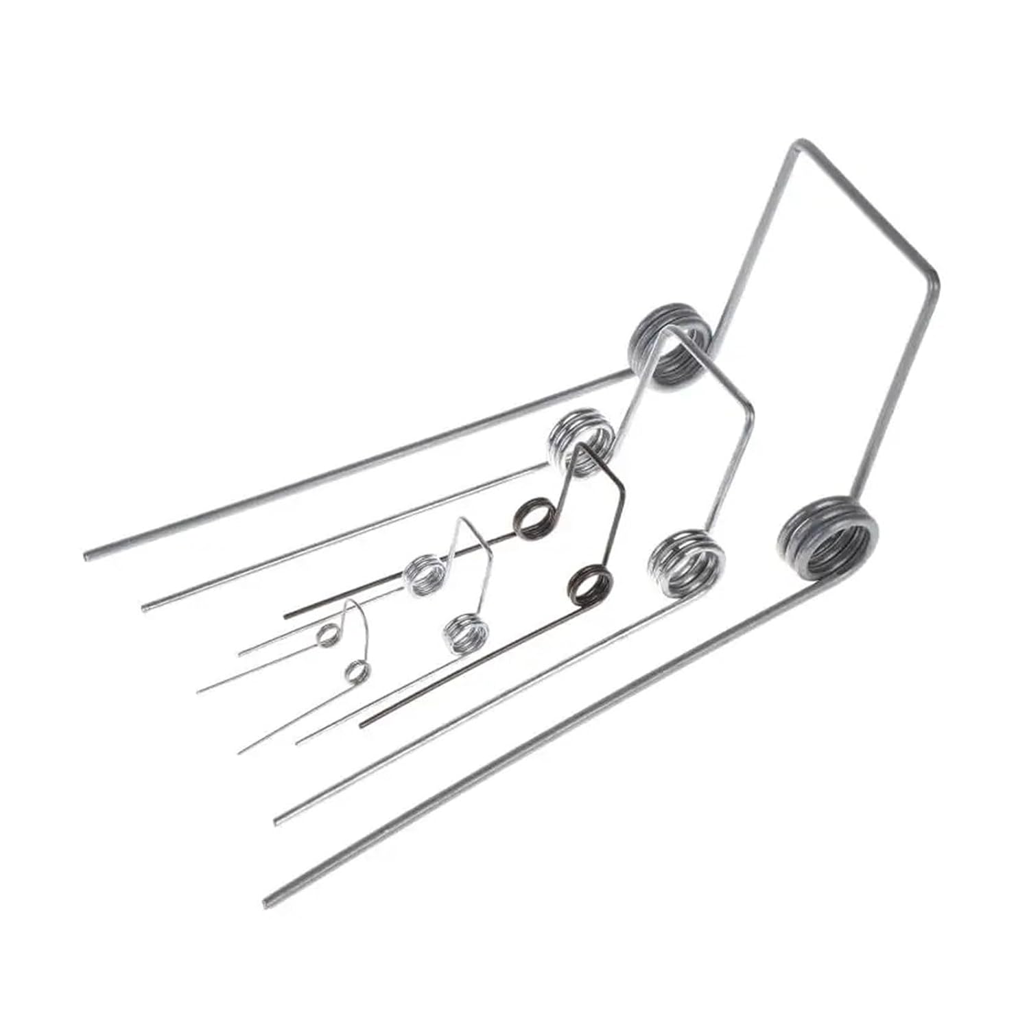 Double Torsion Spring 2Pcs Crane Hook Safety Accessories Double Torsion Spring Anti Decoupling Device Buckle(04 2pcs)