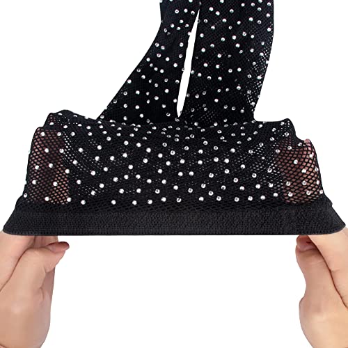 Toddler Baby Girls Sparkle Fishnet Tight High Waist Rhinestone Legging Glitter Mesh Net Dance Pantyhose Kids Stockings #TOP1