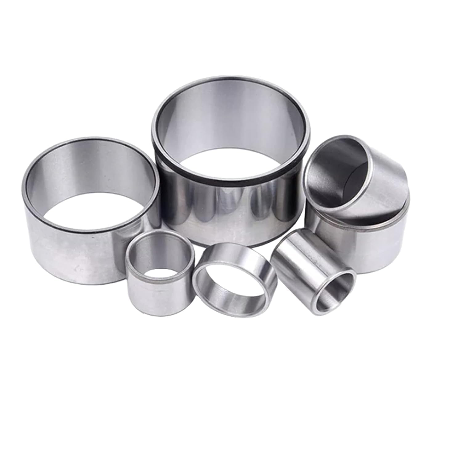 2 Stück Lagerstahlhülsen 10x18x20mm - Verschleißfeste Achshülsen Für Maschinenbau
