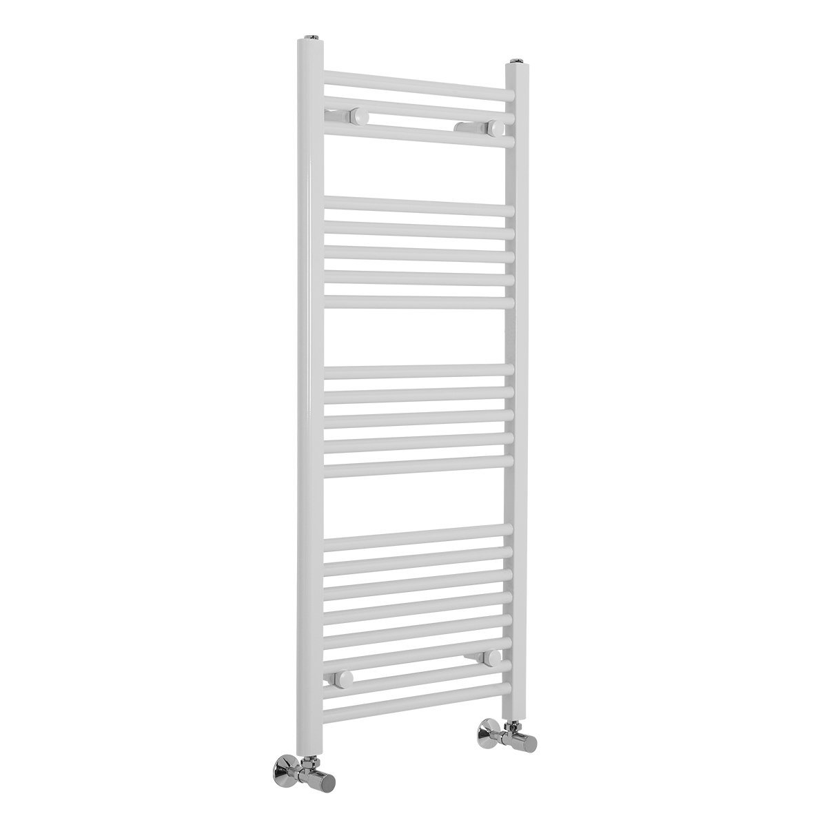 Warmehaus White Contemporary Bathroom Straight Heated Towel Rail Radiator Rad 1200 X 450