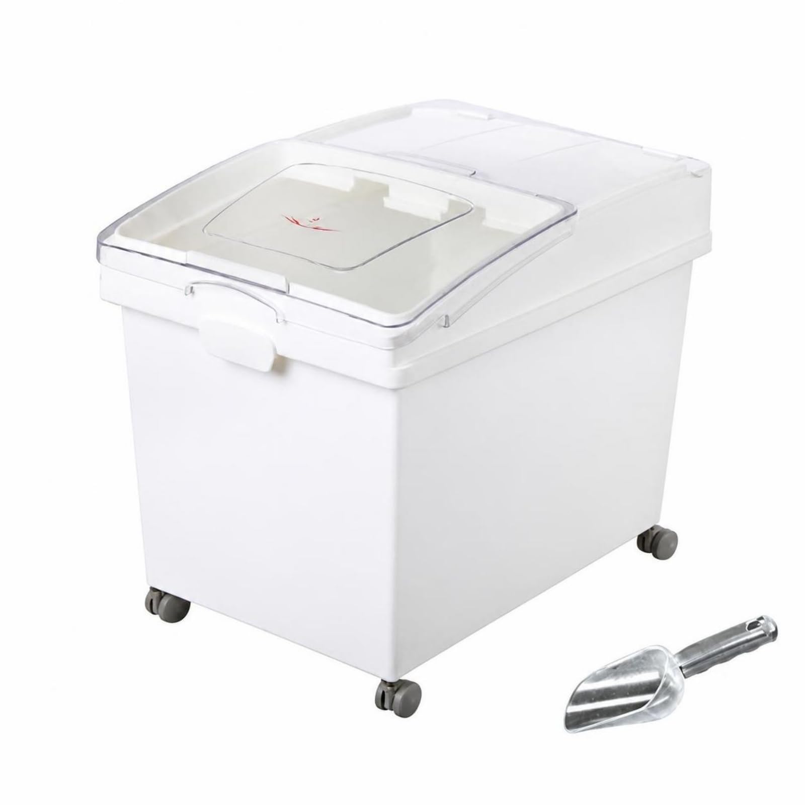 Baoblaze Contenitore per Riso in Misurino, 40L, Coperchio Scorrevole