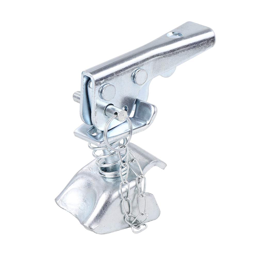 2" Trailer Coupler Repair Kit with Chain - 5000 lb Capacity, Universal Fit for 3" Channels, Heavy-Duty Steel, Lock nut &amp; Quick-Release Design
