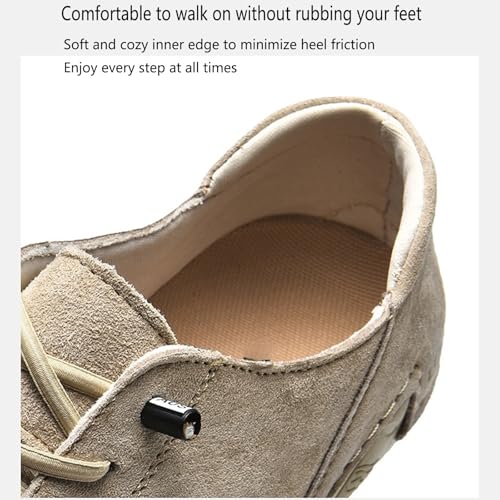 Men's Casual Comfort Barefoot Walking Shoes Fashionable Suede Lightweight Anti Slip Minimalist Sports Shoes4