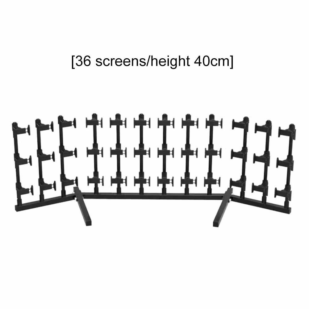 Soporte para teléfono móvil, soporte de escritorio ajustable para videoconferencias y transmisión, montaje vertical y horizontal, ideal para chat y soporte de escritorio