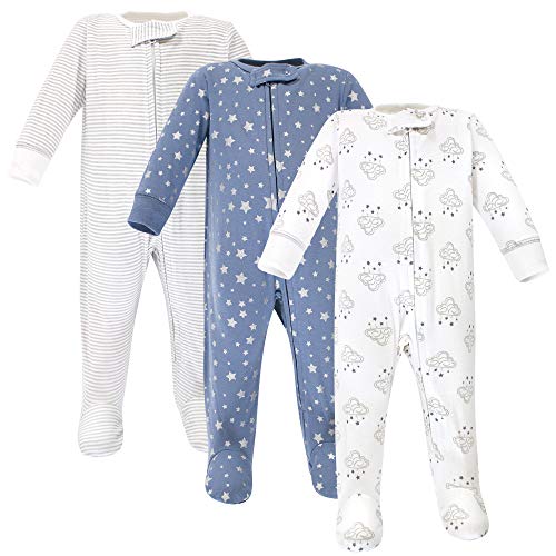 Image of Hudson Baby Baby Girls' Cotton Sleep and Play