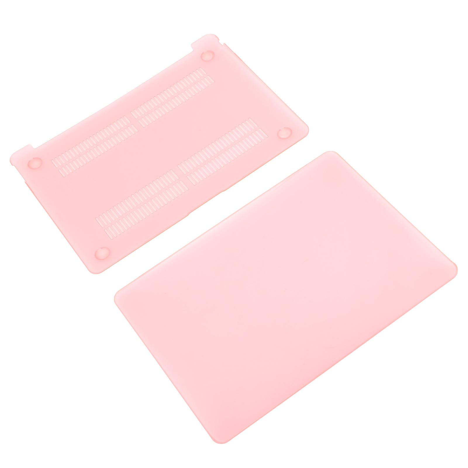 Laptop Protective Case - Cienka Crystal Crystal Cover for Air 13,3 Cala - Pełna Ochrona i Stylowe Czarne Wykończenie (PINK)