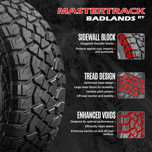 Mastertrack Badlands RT Rugged Terrain Tires