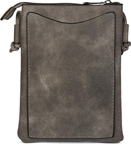 StyleBREAKER borsa mini a tracolla con motivo a