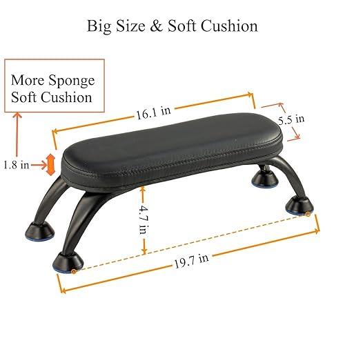 Miniatura 2 de QUEESALN Cojín grande de manicura para reposo de manos, arte de uñas, esmalte de uñas, reposo de manos, mesa de manicura, cojín de manicura, lámpara