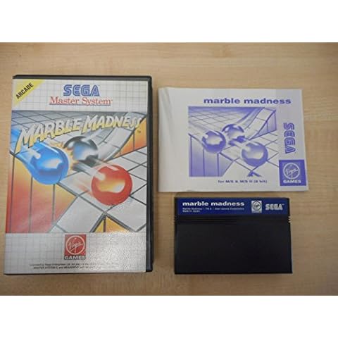 Marble Madness para Sega Master System Cover