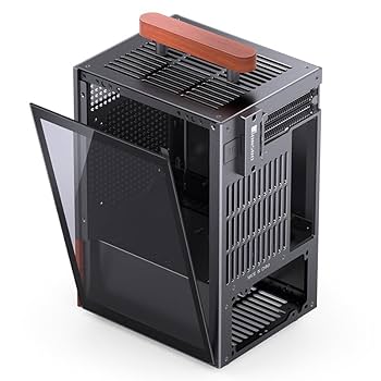 Amazon.co.jp: PCケース JONSBO ITX T6 (ブラック) : パソコン