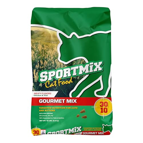 SPORTMiX Gourmet Mix Dry Cat Food 15 lb