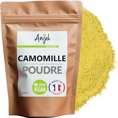 Fleurs de Camomille en Poudre 100% Naturel - Infusion Masque Crèm...