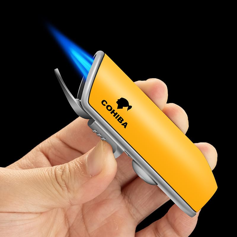 Encendedor portátil multifuncional a prueba de viento miniatura 2
