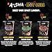 A-Sha x Hot Ones Spicy Ramen Noodle Soup Cup, 6 Pack, Sweet Chili (Mild Heat) Flavor, Premium Microwaveable Ramen Soup