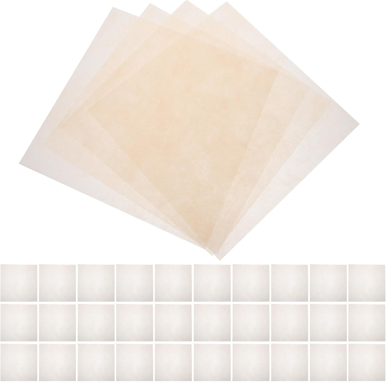 minkissy Waterproof Beige Floral Wrapping Paper Flexible Fiber Tissue Paper 100 Sheets for Flower Bouquets for Bouquet Wrapping Supplies, for Celebrations and Decoration Occasions