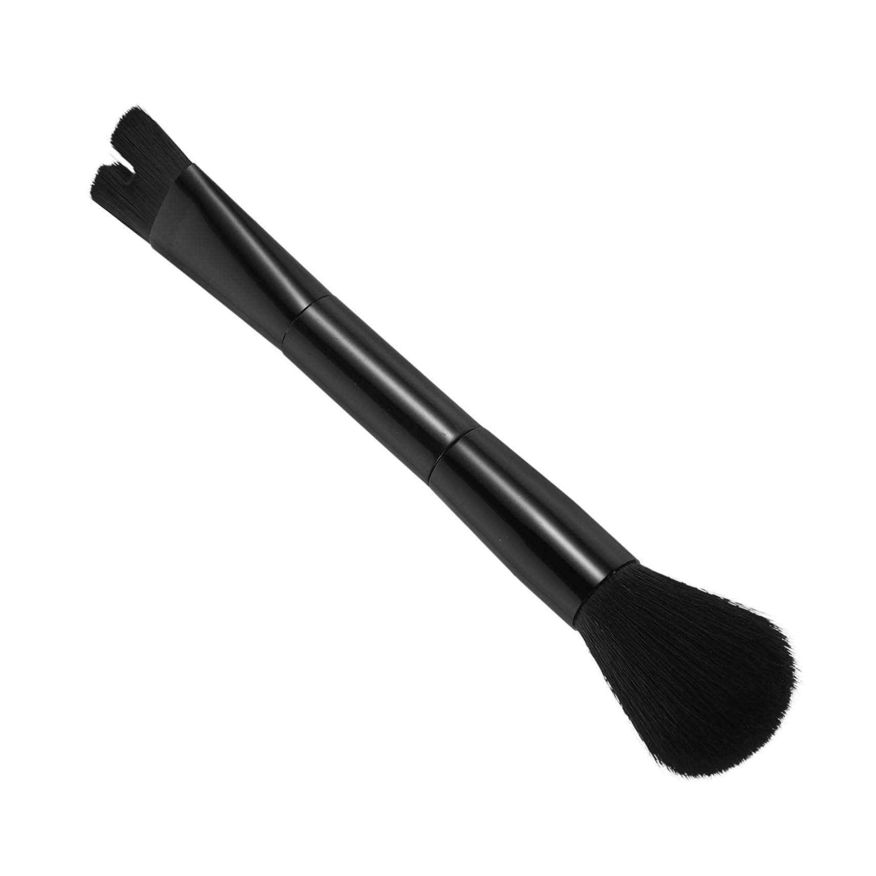 Healeved Makeup Brush Set Double Head Nose Contour Brush Angled for High Nose Bridge Soft Plastic Nylon for Foundation Concealer