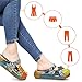 gracosy Zuecos Cuero Mujer, Zapatos Cuña Verano 2020 Tacon Plataforma Bohemias Casual...