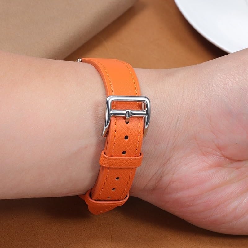 Das Uhrenarmband aus echtem Leder eignet Sich für 18/20/22 mm, modische, Bequeme Armbänder aus weichem Rindsleder