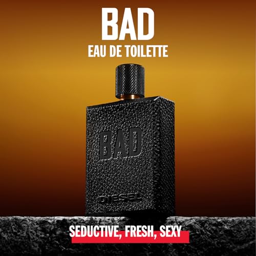 2. Bild von Diesel Bad Parfüm Herren| Eau de Toilette| Männer Parfum| Parfume Men| Herrenparfum| Diesel Parfum Männer| Natural Spray| Aromatisch und holziger Duft| 50ml 100 ml (1er Pack)