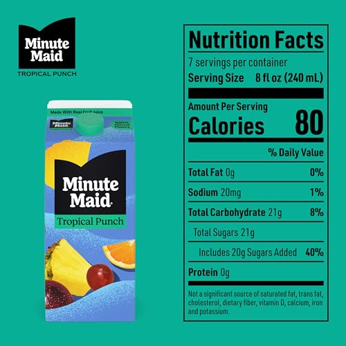 Minute Maid, Tropical Punch - Thumbnail 2