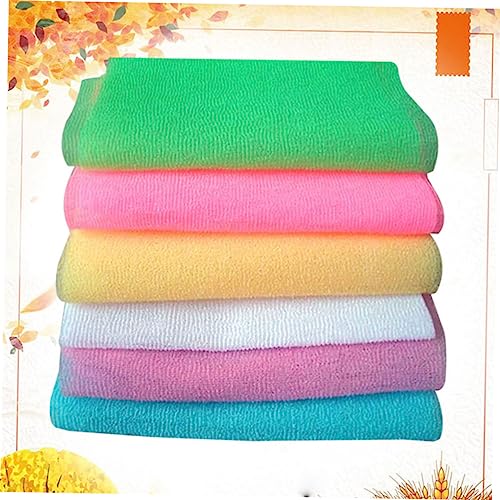 Toalla de ducha exfoliante Healeved reutilizable en pack de 12 piezas 7