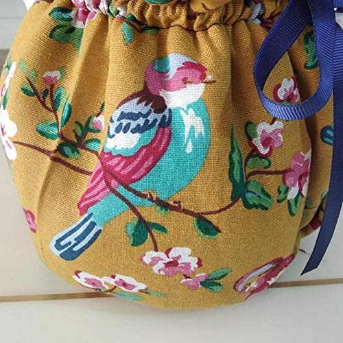 Funda para tetera térmica que conserva el calor con base acolchada lavable de algodón 4