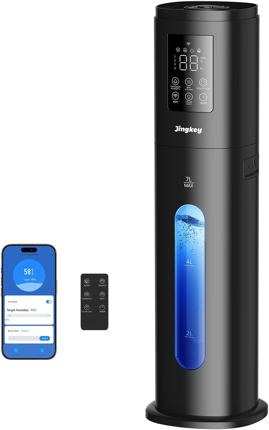 Humidifiers for Bedroom Large Room with Smart App