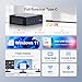 BOSGAME Mini PC B100, Intel Alder Lake N100 16GB DDR4 512GB SSD Mini Computers, Full-Function USB-C Port Supports Docking Station, 4k Triple Display, 2.5G Ethernet
