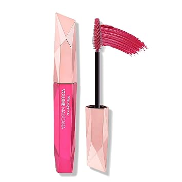 Washable Mascara Eye Makeup, Lengthening and Volumizing, Long-Wearing Pink