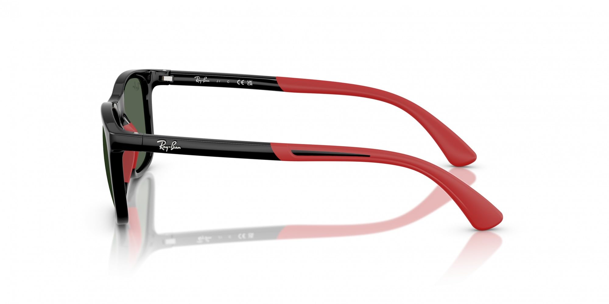 Ray-Ban Kwadratowe okulary przeciwsłoneczne chłopięce Rj9084s