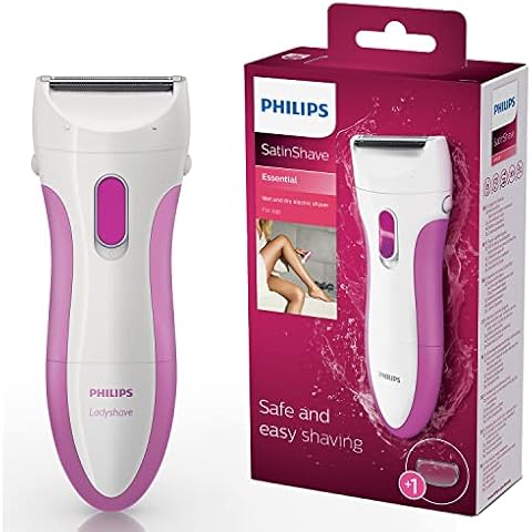 Philips SatinShave Essential Elektrischer Nass- und Trockenrasierer (Modell HP6341/00) Cover
