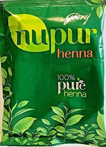 Godrej NupurHenna Natural Mehndi for Hair Color with Goodness 55 gm