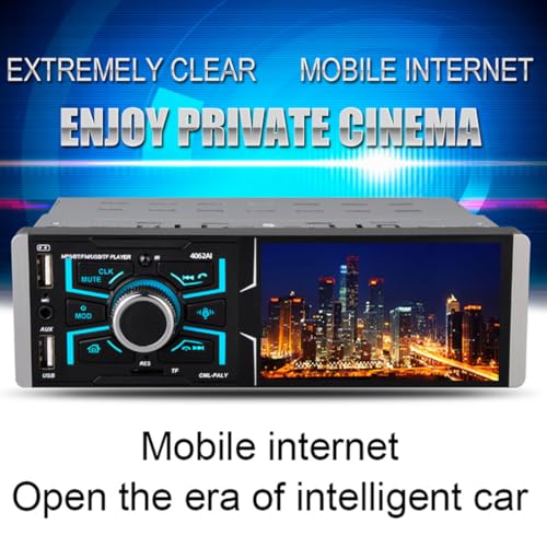 Radio para carro con pantalla táctil 4.1 pulgadas Eaglerich miniatura 3