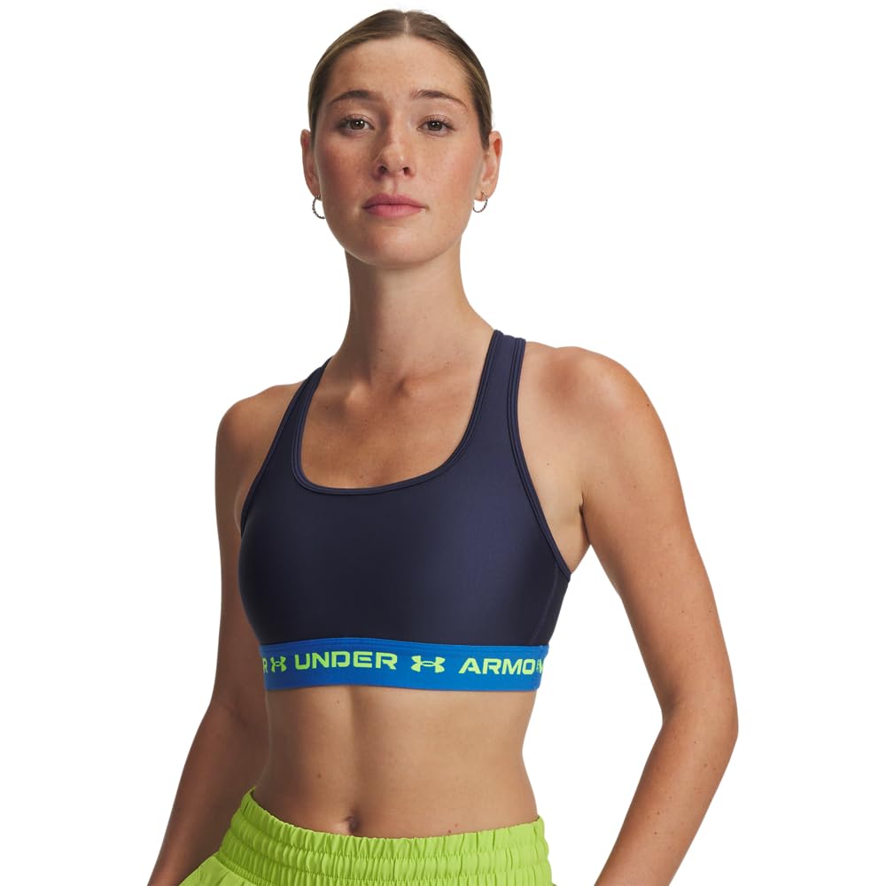 Under Armour Women's Crossback Mid Impact Sports Bra