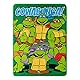 Northwest Nickelodeon’s Teenage Mutant Ninja Turtles, Cowabunga Dudes Fleece-Überwurfdecke, 116,8 x 152,4 cm, Mehrfarbig