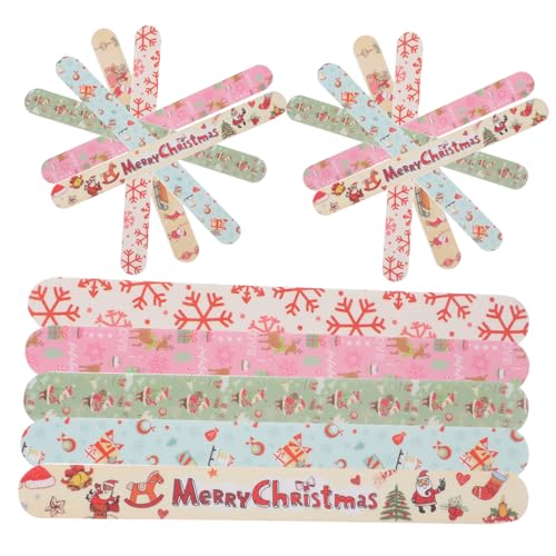 Outils de manucure Noël WOONEKY de polissage et soin des ongles adultes