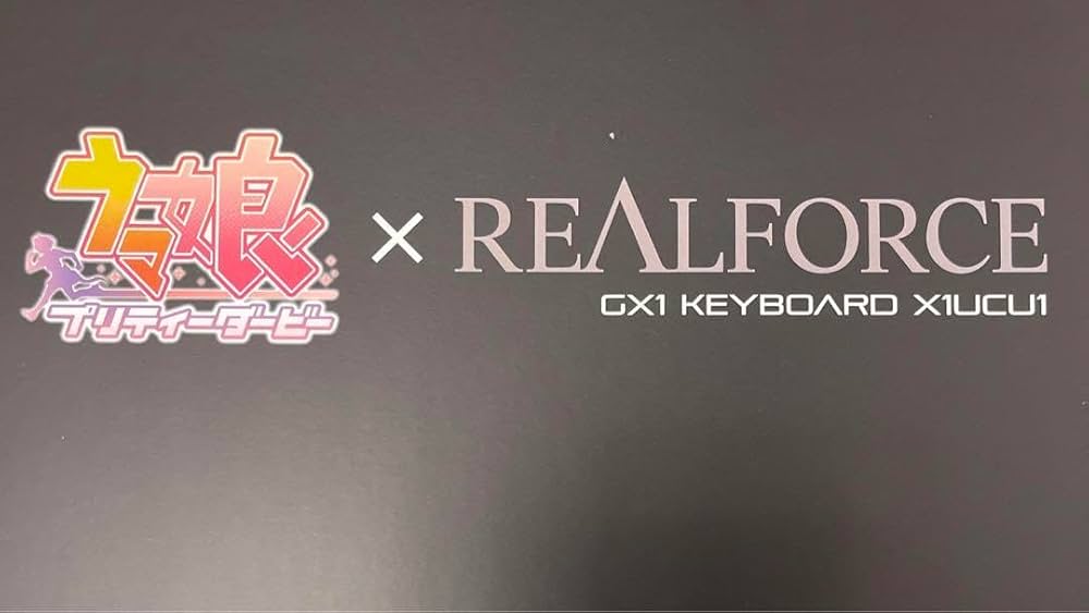 Amazon | ウマ 娘 REALFORCE GX1 キーボード X1UCU1 | ノー