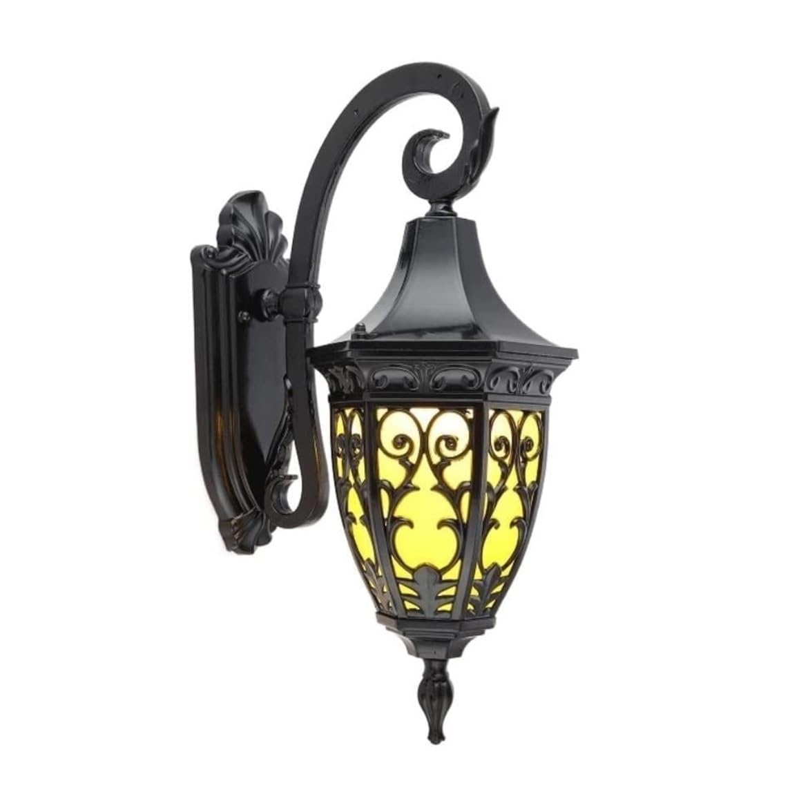 CVdrtyED Outdoor Wall Lights Waterproof Outdoor Wall Sconce Aluminum Glass Exterior Light Retro Porch Lamp for Garden Doorway Corridor Durable Porch