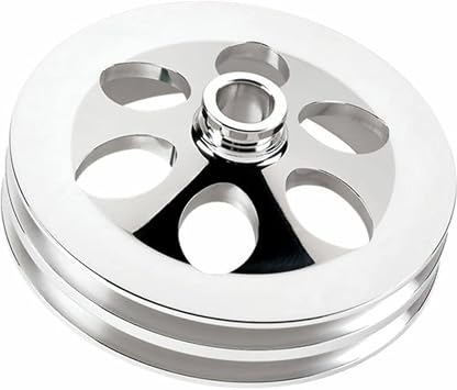 Billet Specialties Power Steering Pulley 2 Groove Press-On75-U