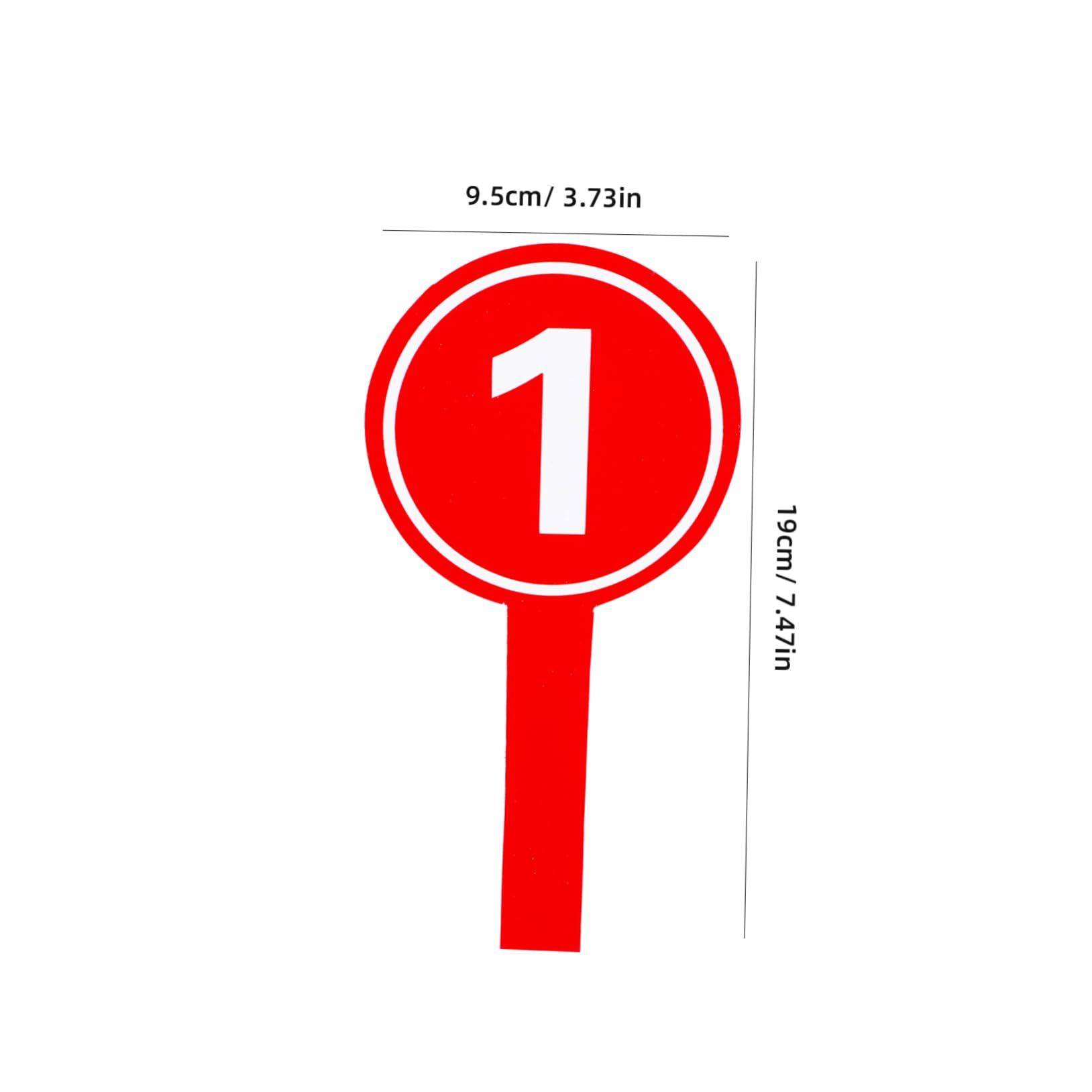 SEWACC Board Handles Numbered Paddles for Score Boards Multipurpose Score Paddles